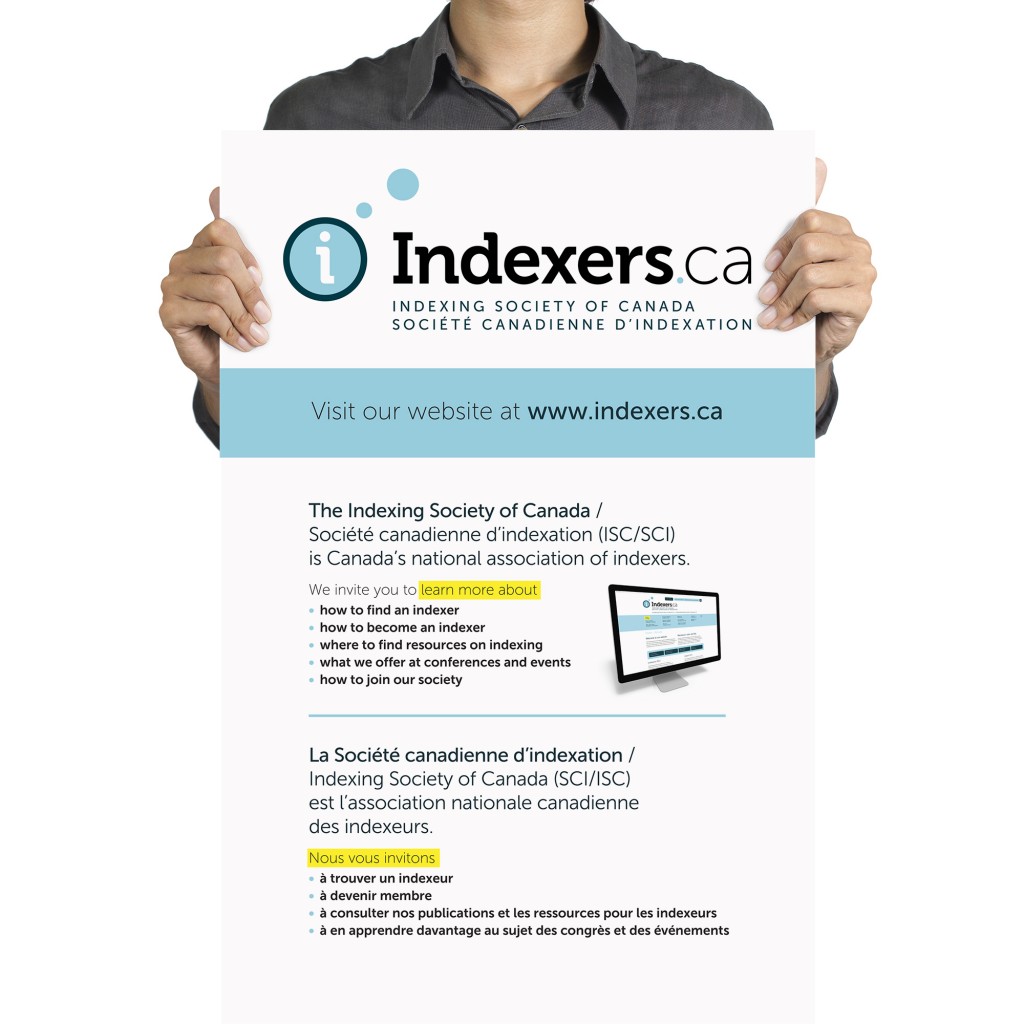 Indexers 2013 conference poster