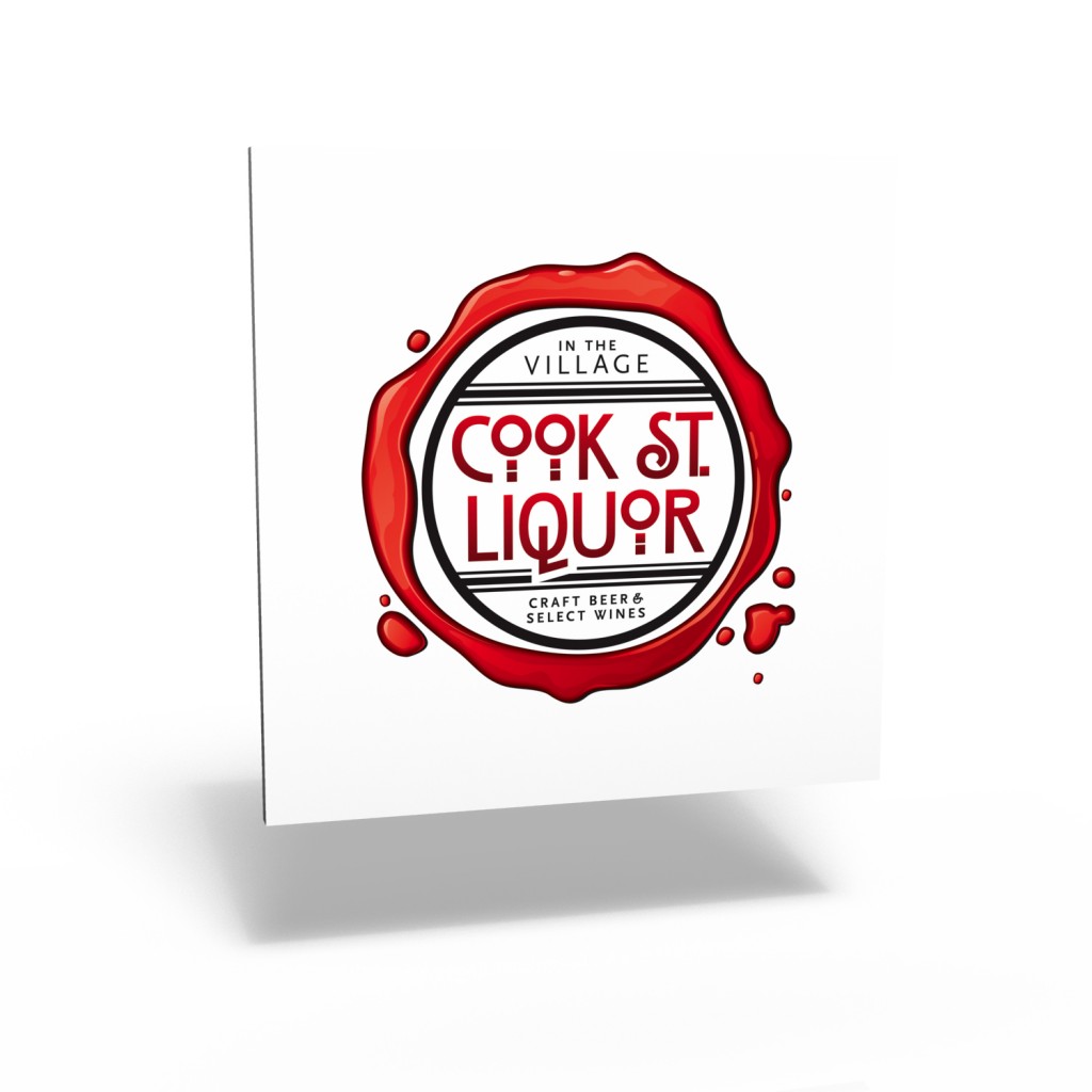 Cook St. Liquor logo (wine)